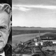 Harold McCluskey tras el accidente y una vista aérea de Hanford